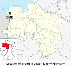EME is located in Lower Saxony