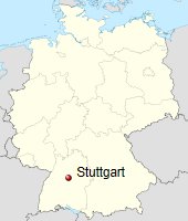 Stuttgart is located in Germany
